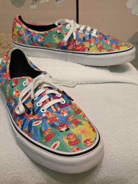 Rare Super Mario Game Over Vans
